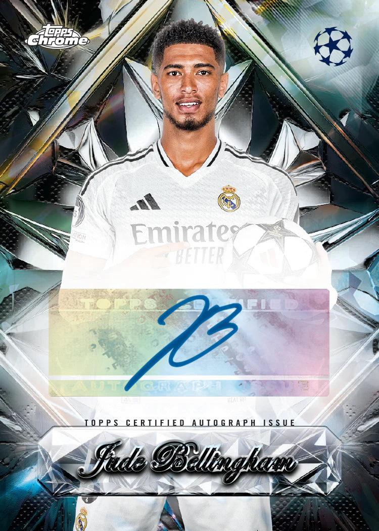 2024/25 Topps Chrome® Sapphire UEFA Club Competitions - Hobby Box