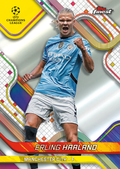 2024/25 Topps Finest UEFA Club Competitions - Hobby Box - Sealed Case