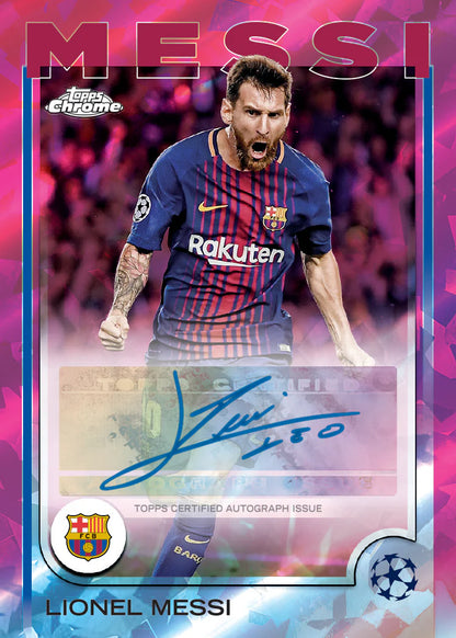 2024/25 Topps Chrome® Sapphire UEFA Club Competitions - Hobby Box