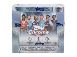 Topps Chrome 25/26 6x Hobby Box 4 X Jumbo Box